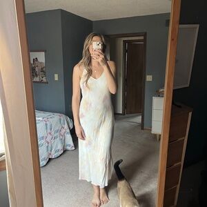 A New Day Cream Maxi Dress